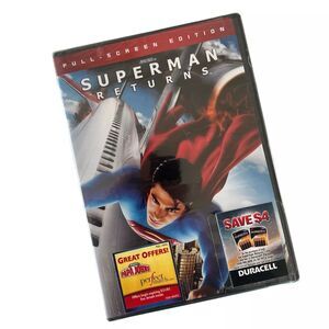 Superman Returns DVD 2006 Brandon Routh, Kate Boswore full screen BRAND NEW
